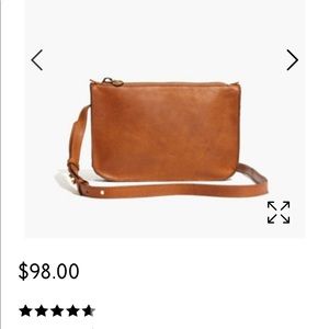Madewell Simple Crossbody Bag - English Saddle